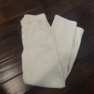 Aritzia wilfred free cream pants size 4